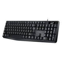 BAZAR - GENIUS klávesnice KB-117, Drátová, Copilot, USB, černá, CZ+SK layout - Poškozený obal (Komplet)