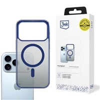 3mk ochranný kryt Frosty MagCase Blue pro Apple iPhone 17 Pro