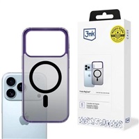 3mk ochranný kryt Frosty MagCase Purple pro Apple iPhone 17 Pro