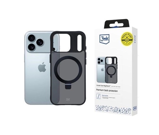 3mk ochranný kryt Smoke Case Mag&Stand pro Apple iPhone 17 Pro Max