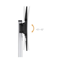 ALU pojízdný stojan Brateck FS44-46TW pro TV 37"-86" 50kg police