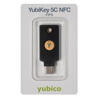 YubiKey 5C NFC FIPS - USB-C, single-factor,2FA,multi-factor,FIDO2,U2F,OTP,OpenPGP,Smartcard
