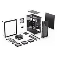 BAZAR - Endorfy skříň Signum 300 ARGB / 2xUSB 3.0 / 4x120mm fan PWM ARGB / mesh panel, Poškozený obal