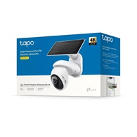 TP-Link Tapo C660 KIT venkovní kamera, solární panel (8MP, 4K, 2160p, IR 12m, WiFi, micro SD card, IP65)