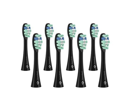 TrueLife SonicBrush Clean-series heads Standard black 8 pack