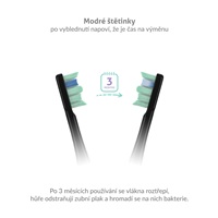 TrueLife SonicBrush Clean-series heads Standard black 8 pack