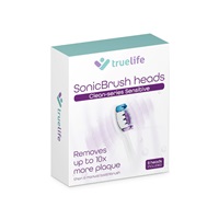 TrueLife SonicBrush Clean-series heads Sensitive white 8 pack