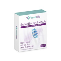 TrueLife SonicBrush Clean-series heads Whiten white 8 pack