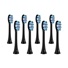 TrueLife SonicBrush Clean-series heads Whiten black 8 pack