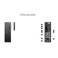 DELL PC Slim ECS1250/180W/U7-265/16GB/1TB SSD/Intel UHD/WLAN/Kb/Mouse/W11 Pro/3Y PS NBD