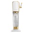 SodaStream Art výrobník sody, mechanický, 1l láhev, bombička s CO2, bílá / zlatá