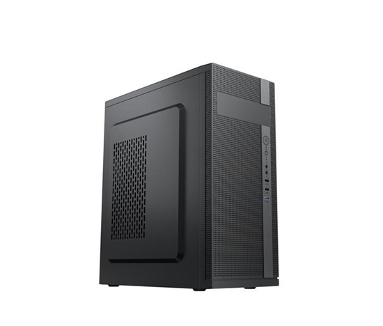 VeinX case ID02A Mid Tower, bez zdroje, 1x USB3.0, 2x USB2.0, černá