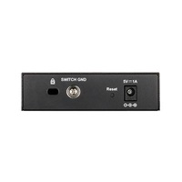 BAZAR - D-Link DGS-1100-05V2 5-port Gigabit Smart Managed switch, fanless - Poškozený obal (Komplet)