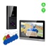 EVOLVEO DoorPhone AHD10, Sada domácího WiFi videotelefonu s ovládáním dveří a RFID, černo stříbrný 10" monitor, 32GB