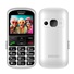 EVOLVEO EasyPhone XS, mobilní telefon pro seniory, bílá