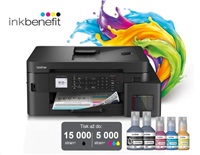 BROTHER multifunkce inkoustová MFC-T930DW - A4 128MB 2400x600 17ppm LCD FAX USB 2.0. WIFI - INKTANK, INK BENEFIT