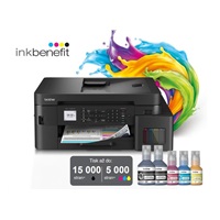 BROTHER multifunkce inkoustová MFC-T930DW - A4 128MB 2400x600 17ppm LCD FAX USB 2.0. WIFI  - INKTANK, INK BENEFIT