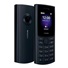 BAZAR - Nokia 110 Dual SIM, 4G, černo-modrá (2023), (CZ, SK, HU) - Poškozený obal (Komplet)