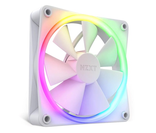 NZXT ventilátor F120 RGB, ARGB, PWM, bílá