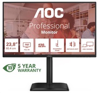 AOC MT 23,8" 24E4CV - 1920x1080,IPS,120Hz,1xHDMI,1xDP,USBhub,USB-C,PD,RJ45,Repro,Pivot