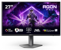 AOC MT 27" AG276UZD - 3840x2160,QD-OLED,240Hz,2xHDMI,1xDP,USBhub,USB-C,PD,Repro,Pivot