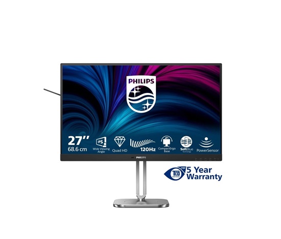Philips MT 27" 27B2N4500 - 2560x1440,IPS,120Hz,2xHDMI,1xDP,USBhub,Repro,Pivot