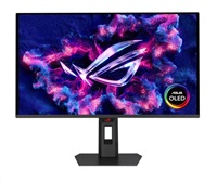 ASUS LCD ROG Strix OLED XG27AQDPG, 26.5" 2560x1440, 300nits, 500hz, 0,03ms, 178/178, DP, HDMI, USB, Audio, VESA, Black