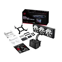 ASUS vodní chladič CPU AIO ROG RYUO IV SLC 360 ARGB, 3x120 mm, LGA1851, AM5, černá