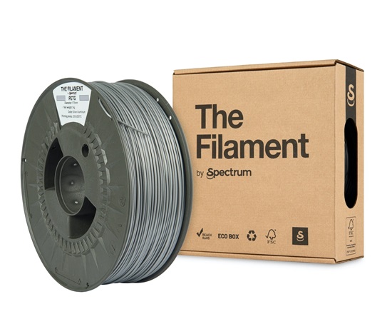 Spectrum The Filament PETG 1.75mm Silver Aluminium 1kg