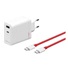 OnePlus SUPERVOOC 120W Dual USB-A + USB-C Cestovní Nabíječka + USB-C/USB-C Kabel White
