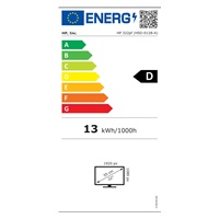 HP LCD 322ph 21,5" FHD 1920x1080, IPS w/LED, 250nits,1000:1, 5ms,100Hz, 2x2W speaker, VGA,DP, HDMI,