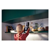 BAZAR - Philips Viva Collection HR7530/10 kuchyňský robot, 850 W, 2 rychlosti + puls, černá - poškozený obal