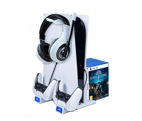 Multifunkční nabíjecí stojan pro PlayStation 5