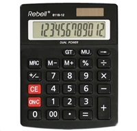 REBELL kalkulačka - RE-8118-12 BX