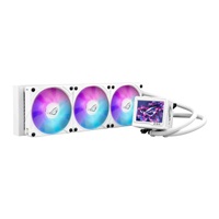 ASUS vodní chladič CPU AIO ROG RYUJIN III 360 ARGB EXTREME, 3x120mm, LGA1851, AM5, bílá