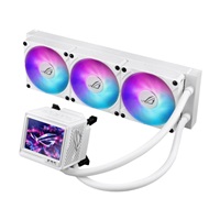 ASUS vodní chladič CPU AIO ROG RYUJIN III 360 ARGB EXTREME, 3x120mm, LGA1851, AM5, bílá