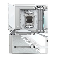 GIGABYTE MB Sc AM5 X870 AORUS STEALTH ICE, AMD X870, 4xDDR5, 1xHDMI, 2xUSB4, WiFi