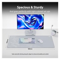 ASUS podložka pod myš ROG Scabbard II Arctic Gray XXL, textil