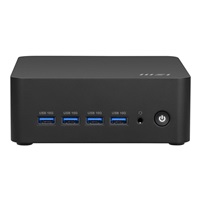 MSI PC Cubi Z AI 8M-008BEU, R5 8645HS, N/A, N/A SSD, N/A, No OS, Black