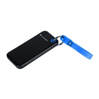 VERBATIM Externí SSD Pocket SSD 2TB, USB-C 3.1, černá/modrá