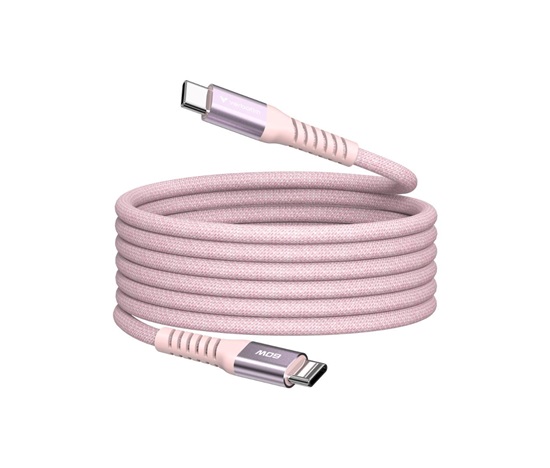 VERBATIM Kabel USB-C Sync & Charge, 60W, Magnetický, 120cm, růžová