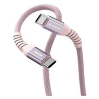 VERBATIM Kabel USB-C Sync & Charge, 60W, Magnetický, 120cm, růžová