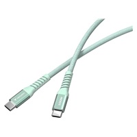 VERBATIM Kabel USB-C Sync & Charge, 100W, Magnetický, 120cm, zelená