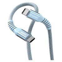 VERBATIM Kabel USB-C Sync & Charge, 100W, Magnetický, 120cm, modrá