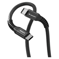 VERBATIM Kabel USB-C Sync & Charge, 100W, Magnetický, 120cm, černá