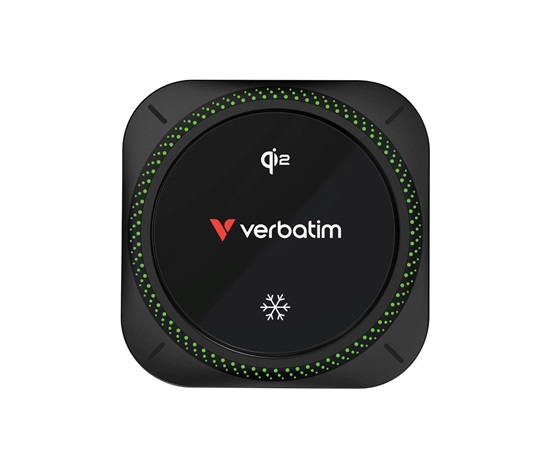 VERBATIM Nabíječka do auta Charge´n´Drive, Magnetická, Bezdrátová, Qi2, RGB