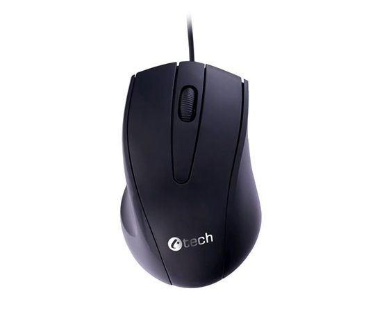 Myš C-TECH WM-07, čierna, USB