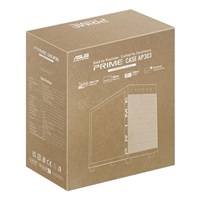 ASUS case PRIME AP303 TG WHITE, ATX, průhledná bočnice,1x120mm, bílá