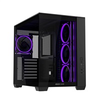 ASUS Case A32 PLUS TG ARGB, ATX, Průhledná bočnice, 4x 120mm ARGB Fan, Černá