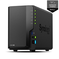 Synology DS225+ DiskStation (4C/CeleronJ4125/2,0-2,7GHz/2GBRAM/2xSATA/2xUSB3.2Gen1/1x2,5GbE/1xGbE)